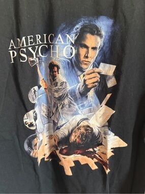 American Psycho x Cavity Colors tee